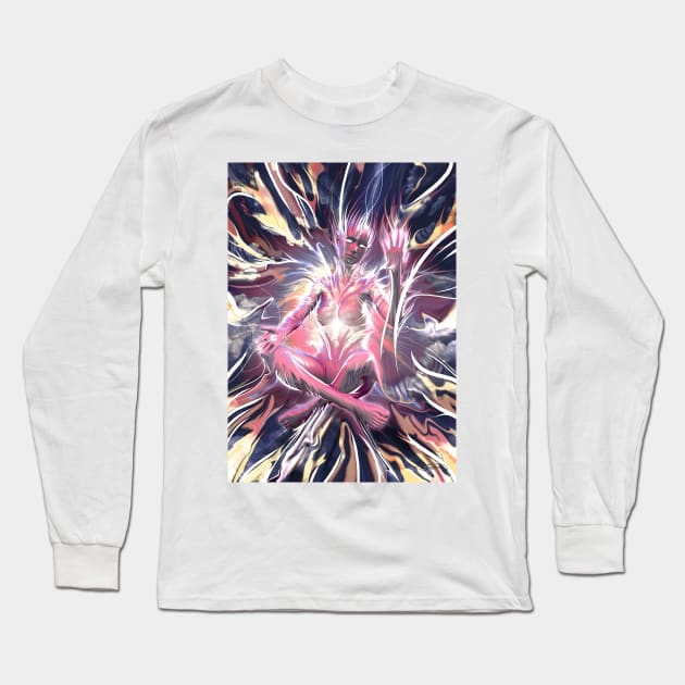 Purifier | Pure Fire Long Sleeve T-Shirt by silviovieiraart